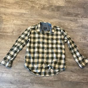 EUC Bass Men’s Green Flannel - XL